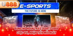 Bùng Nổ Hoàn Trả Esports U888 - Cược Vui, Nhận Tiền Mỗi Ngày