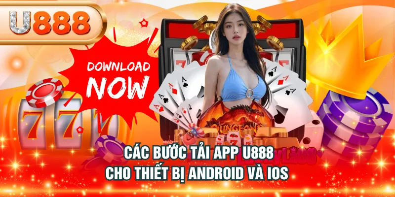 Các bước tải app U888 cho thiết bị Android và iOS
