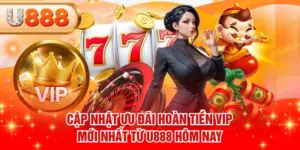 Cập Nhật Ưu Đãi Hoàn Tiền VIP Mới Nhất Từ U888 Hôm Nay