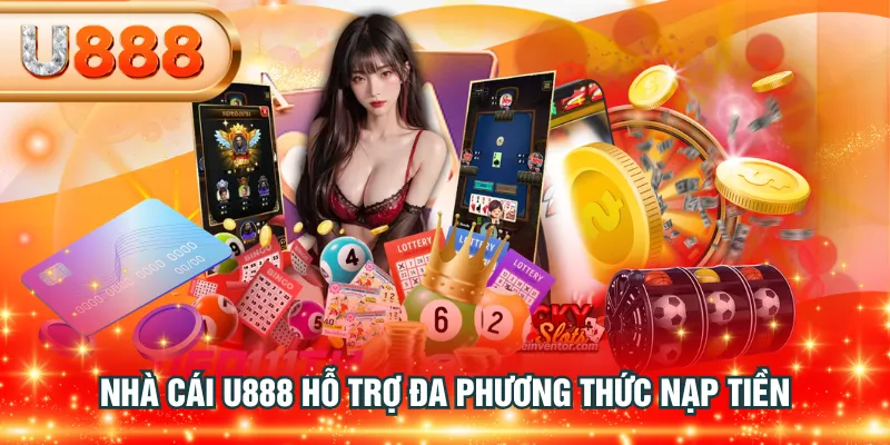 Nhà cái U888 hỗ trợ đa phương thức nạp tiền