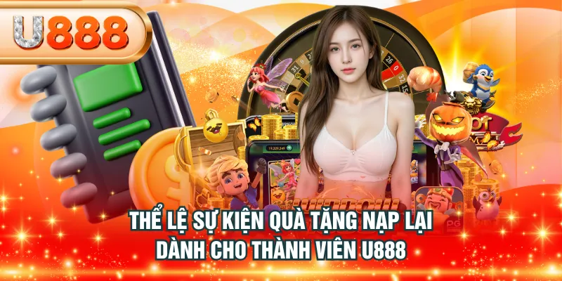 Thể lệ sự kiện quà tặng nạp lại dành cho thành viên U888